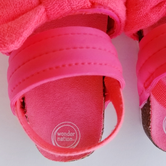 Wonder Nation Birkenstock Style Sandals Size 4 - Picture 5 of 8